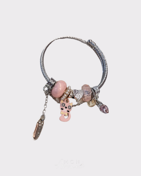 Pulsera Gato Dijes