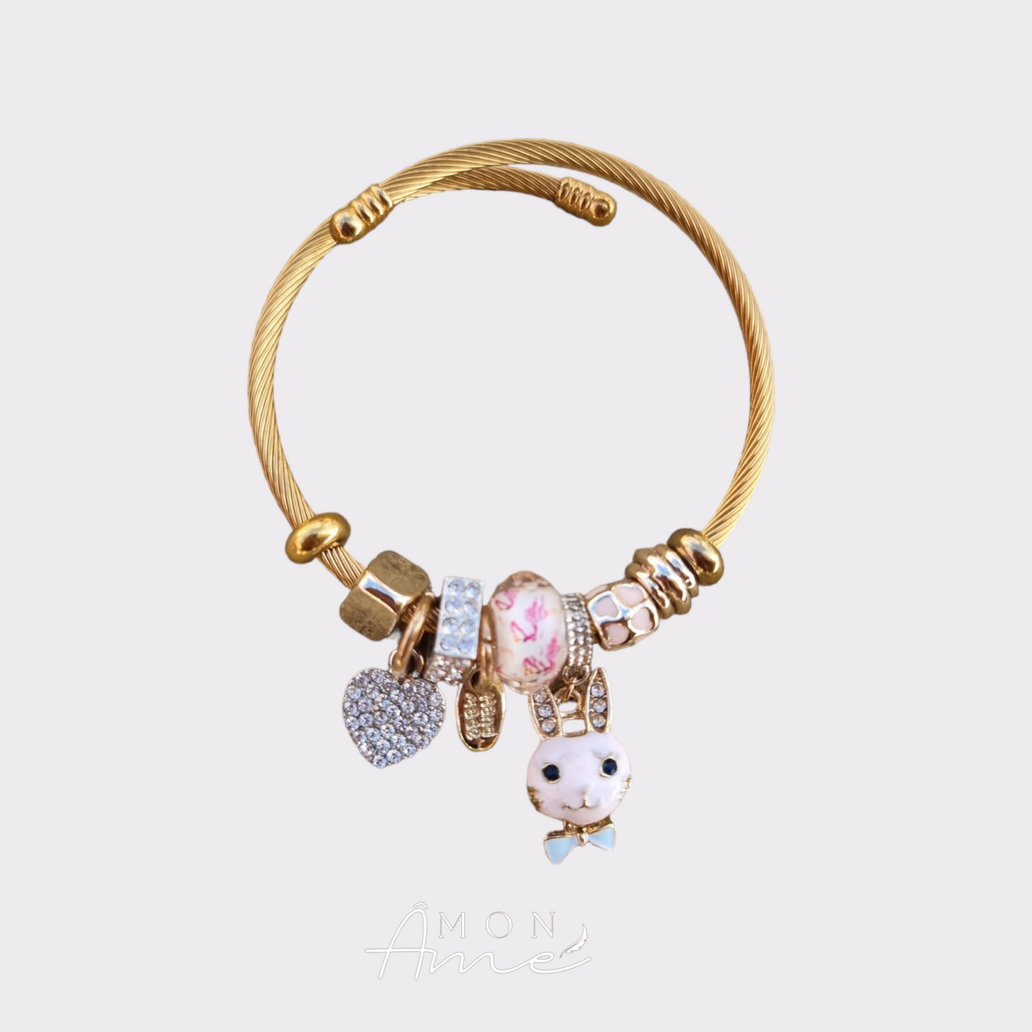 Pulsera Conejo Alicia in Wonderland Dijes