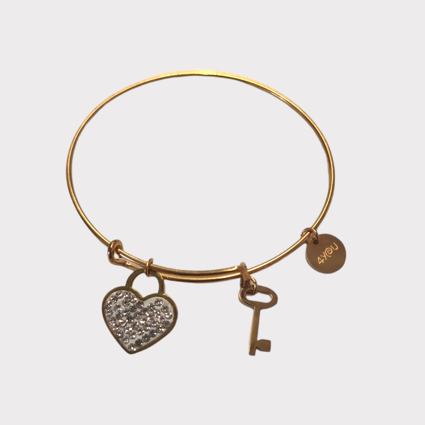 Pulsera dijes corazón