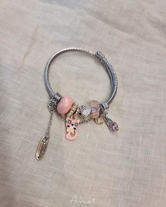 Pulsera Gato Dijes